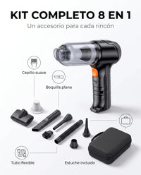 Kit completo 8 en 1: un accesorio para cada rincón